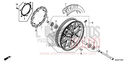 RUOTA ANTERIORE CB500FAE di 2014